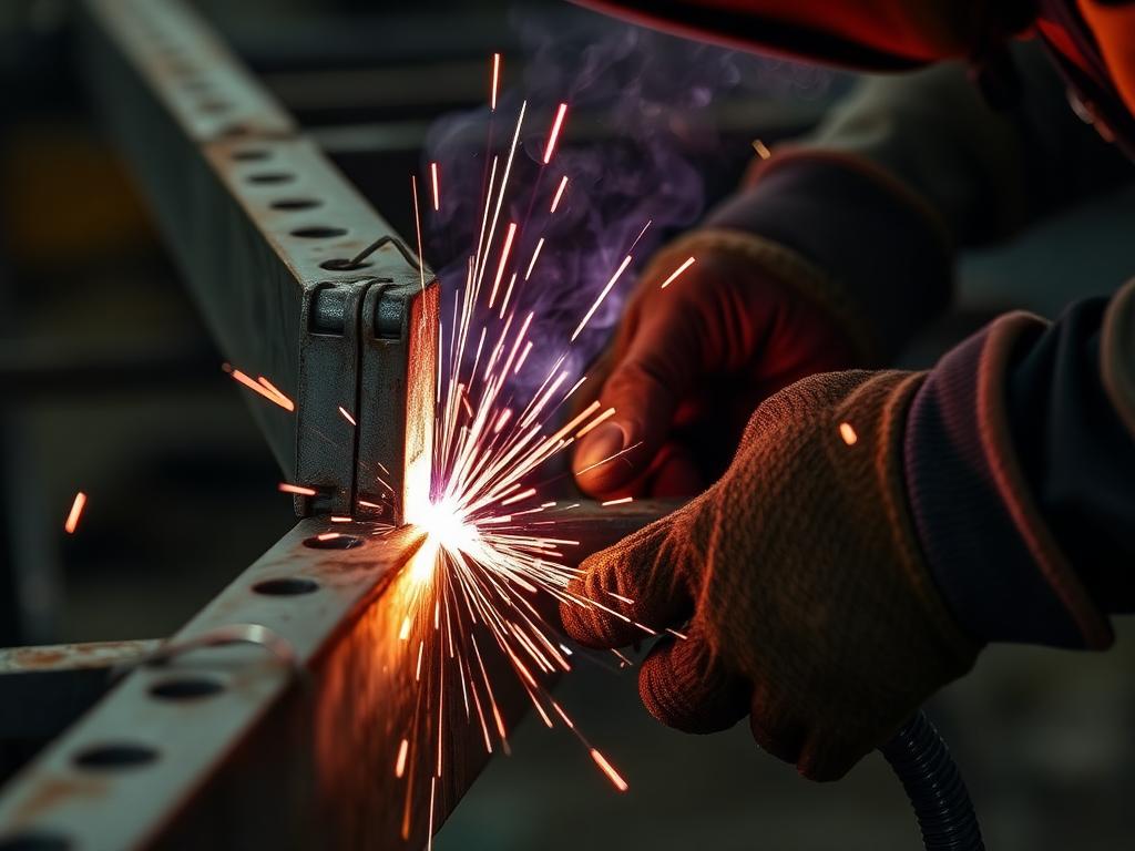 On-site trailer frame welding repair